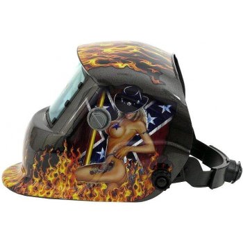Geko G01877 s plameny