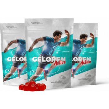 Geloren Active pomeranč kloubní výživa 400 g 3 x 90 želé