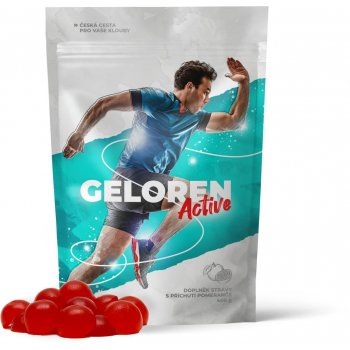 Geloren Active pomeranč kloubní výživa 400 g 90 želé