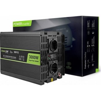 Green Cell INV12 12V/220V, 3000W/6000W