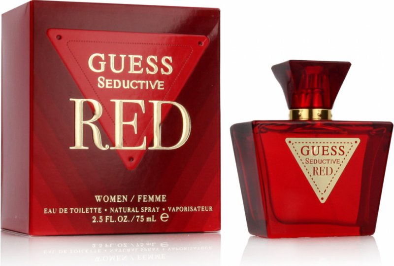 Analýza Guess Seductive Red toaletní voda dámská 75 ml