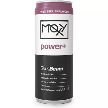 GymBeam Moxy Power+ Energy Drink Mango marakuja 330ml
