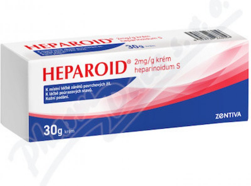 Pozorování HEPAROID LÉČIVA DRM 2MG/G CRM 30G