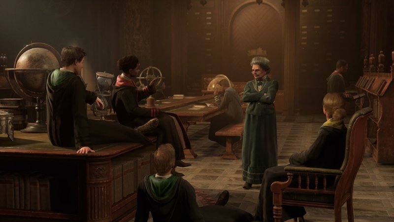 Zkoumání Hogwarts Legacy