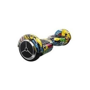 Hoverboard EcoWheel standard grafitty žlutý
