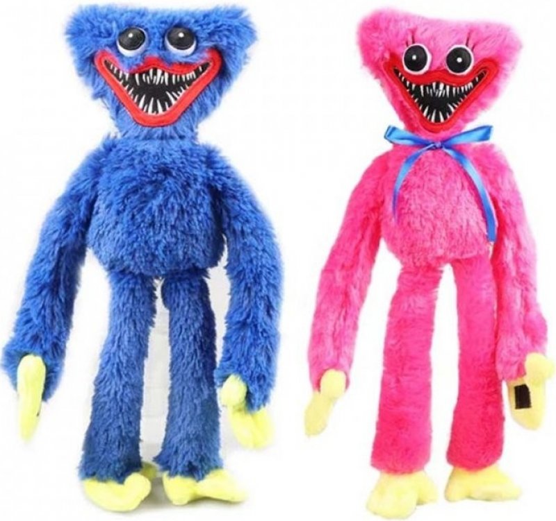 Test: Huggy Wuggy různé Modrá 40 cm