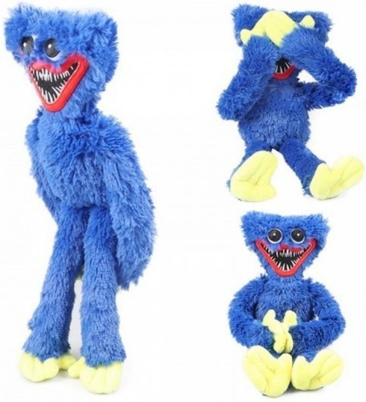 Ostestováno: Huggy Wuggy různé Modrá 40 cm