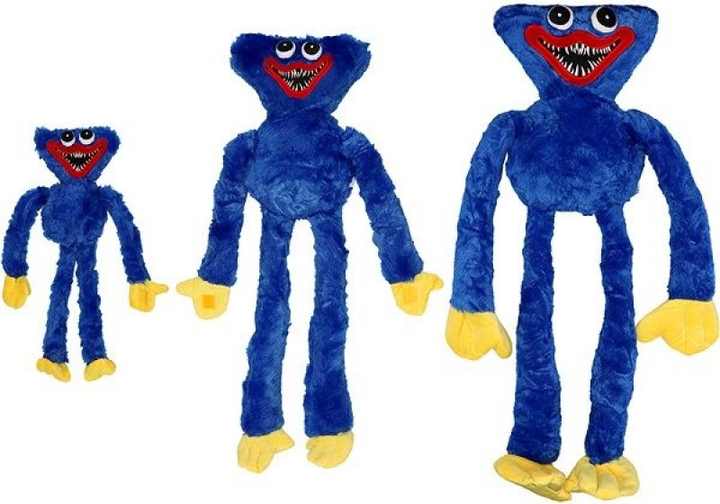 Kritika Huggy Wuggy různé Modrá 40 cm
