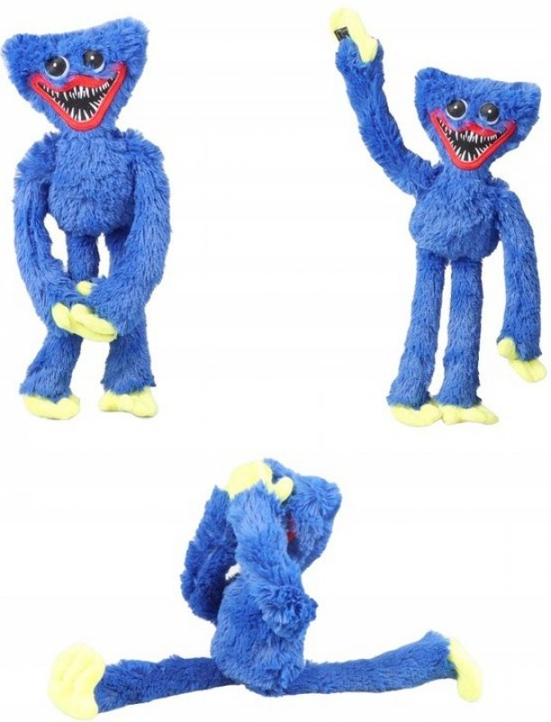Komentáře k Huggy Wuggy různé Modrá 40 cm