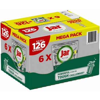 Jar Platinum Yellow Tablety do myčky 126 ks