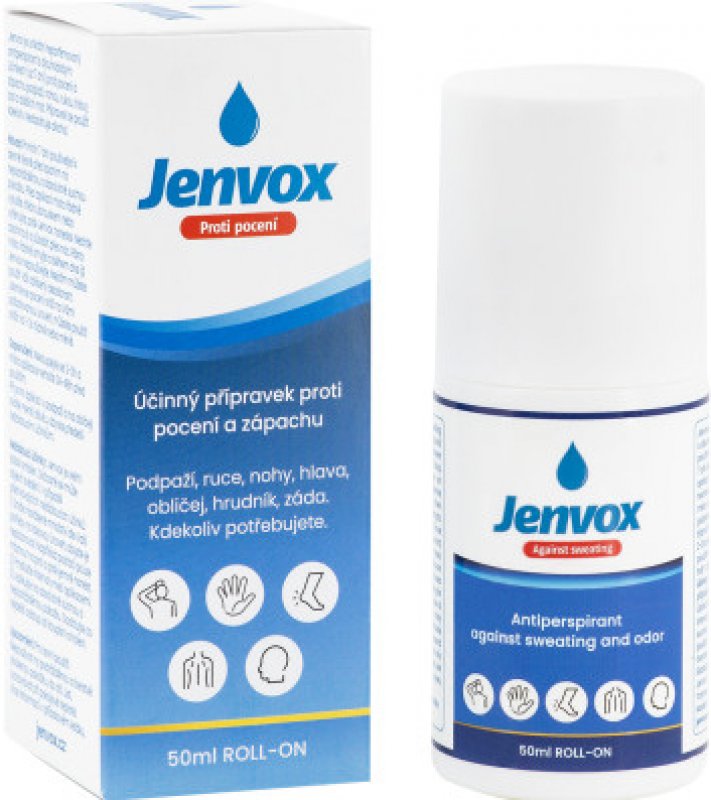 Jenvox roll-on proti pocení a zápachu 50 ml
