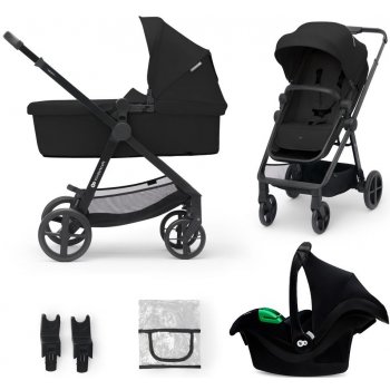 Kinderkraft Newly Mink Pro 3v1 Classic Black 2023
