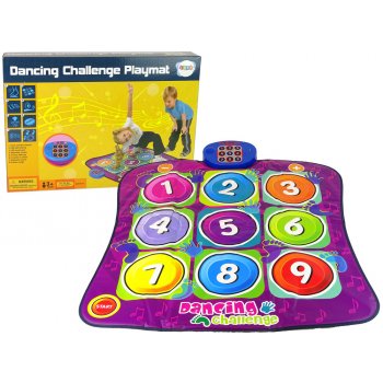 Lean Toys Barevná hrací taneční podložka