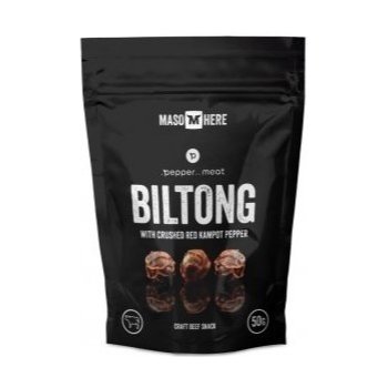 Maso Here Hovězí Biltong s kampotským pepřem 50 g