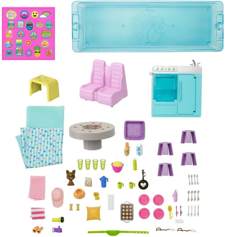Úvaha o Mattel Barbie Karavan snů s obří skluzavkou HCD46