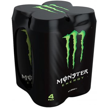 Monster Energy sycený energetický nápoj 4 x 500ml