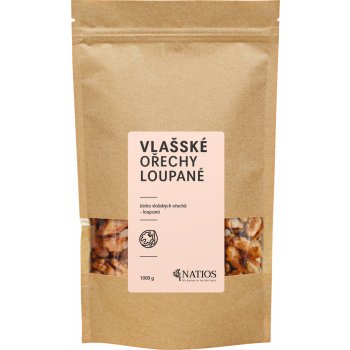 NATIOS Vlašské ořechy Bez skořápky 1000 g