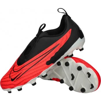 Nike Phantom GX Academy FG/MG JR černo-červené DD9549-600