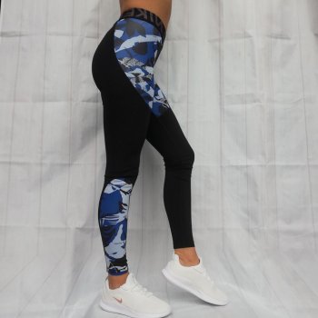 Nike Pro Camo Indigo Force/Black černo-bílo- modré
