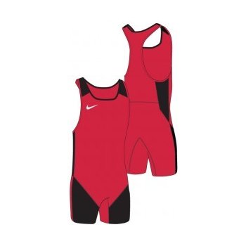 Nike Weightlifting Singlet red black