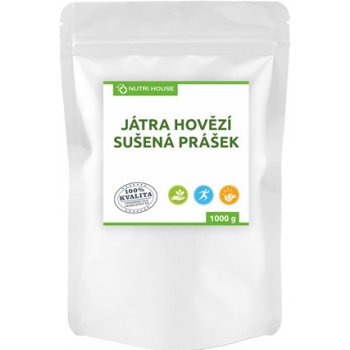 NutriHouse JÁTRA HOVĚZÍ sušená prášek 1 kg