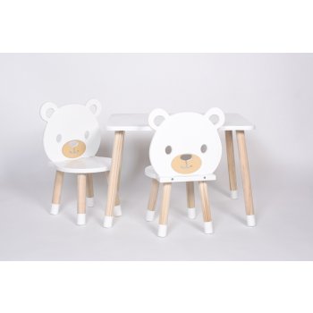 Ourbaby stůl se židlemi Bear 32903