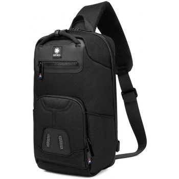 Ozuko přes rameno s USB Gaston černá 12 l