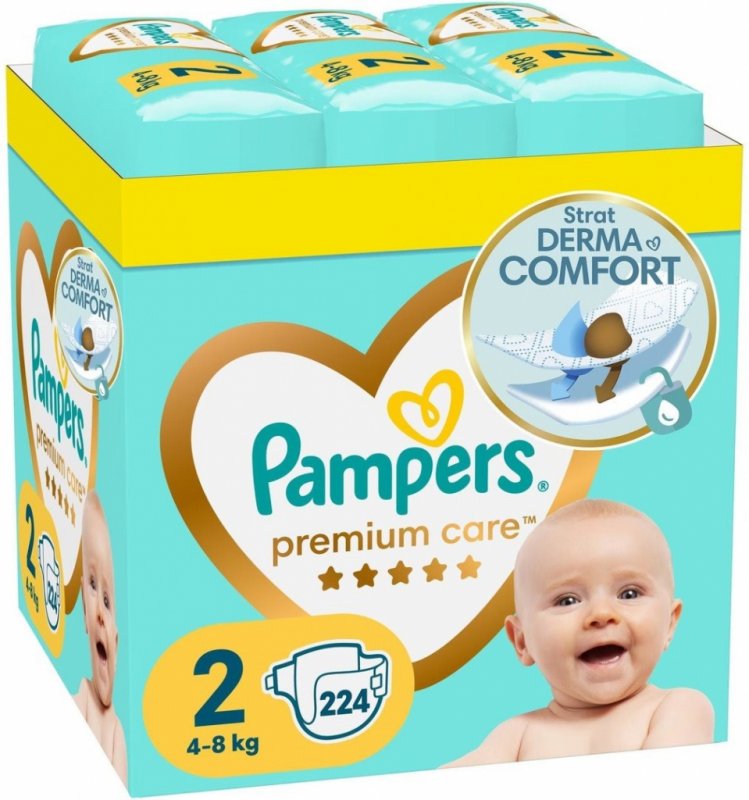 Poznámky k Pampers Premium Care 2 224 ks