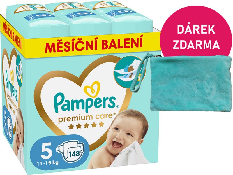 Hodnocení: Pampers Premium Care 5 148 ks
