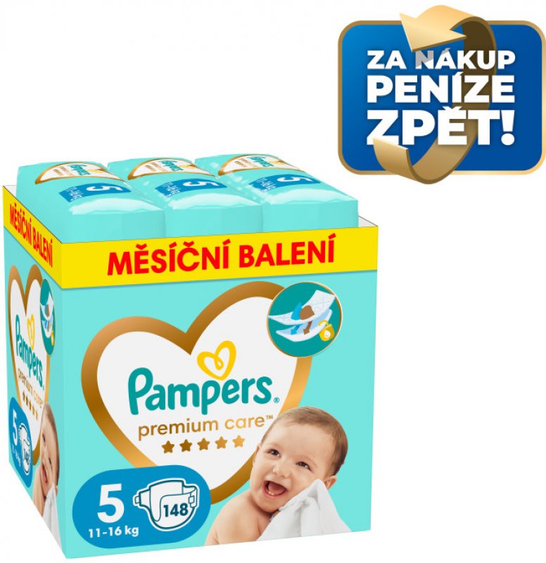 Verdikt: Pampers Premium Care 5 148 ks