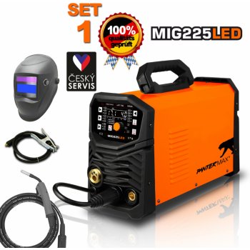Pantermax MIG225LED MIG/TIG/MMA SET 1 CO2