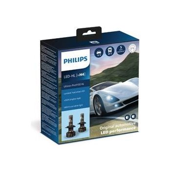 Philips Ultinon Pro9100 HL H4-LED P43t-38 12/24V 13,2W 11342U91X2 2 ks