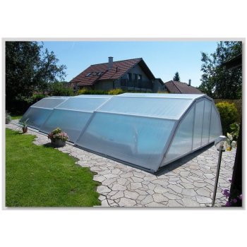 Planet Pool zastřešení Crystal 6,3 x 4 m