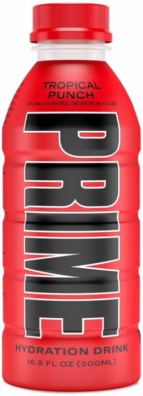 Test: Prime Hydration drink tropical punch 0,5 l