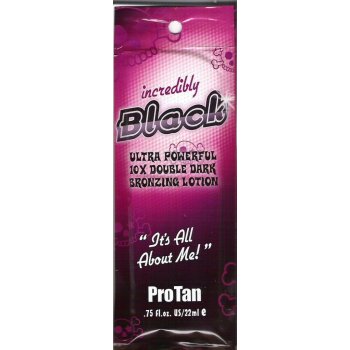 ProTan Incredibly Black opalovací mléko do solária 22 ml