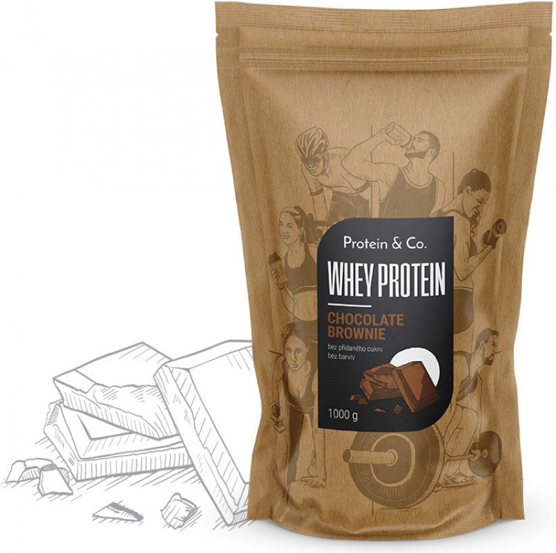 Recenze Protein&Co. WHEY PROTEIN 80 1000 g