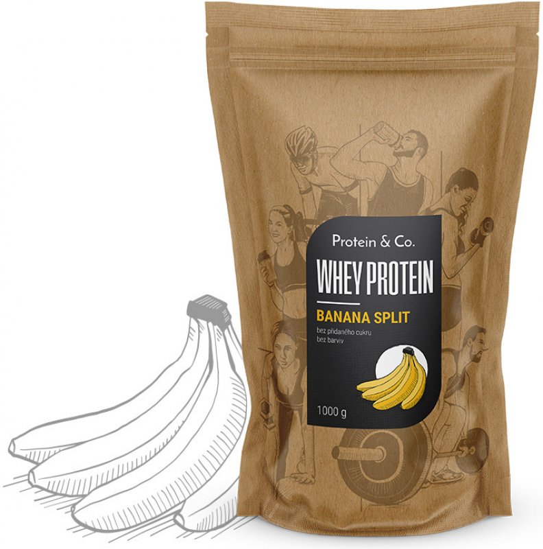 Komentáře k Protein&Co. WHEY PROTEIN 80 1000 g