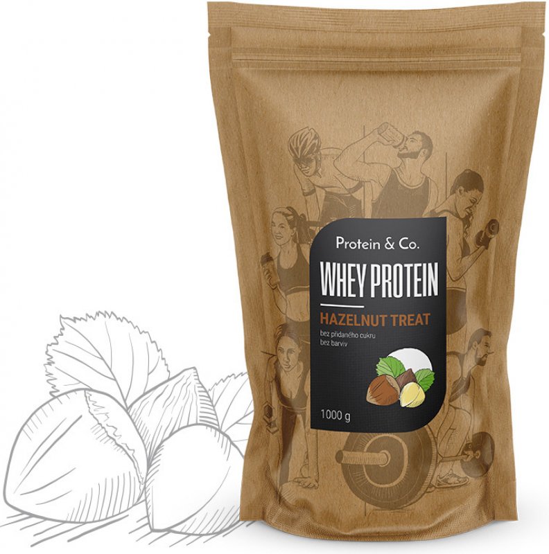 Shrnutí: Protein&Co. WHEY PROTEIN 80 1000 g