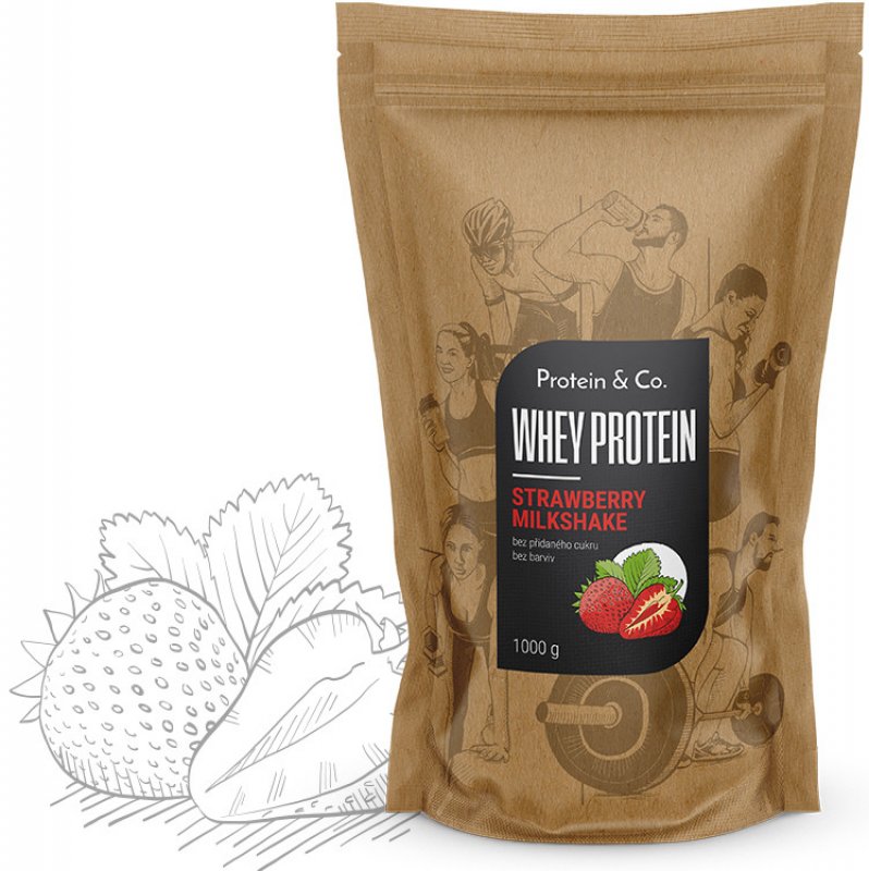 Pozorování Protein&Co. WHEY PROTEIN 80 1000 g