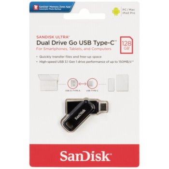 SanDisk Ultra Dual Drive Go 128GB SDDDC3-128G-G46