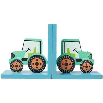 Sass & Belle green tractor 2ks