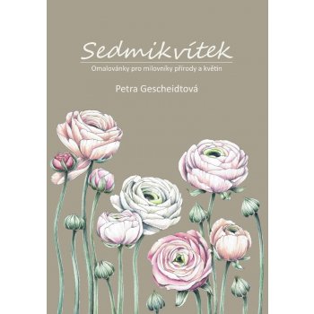 Sedmikvítek s podpisem autorky antistresové omalovánky Petra Gescheidtová