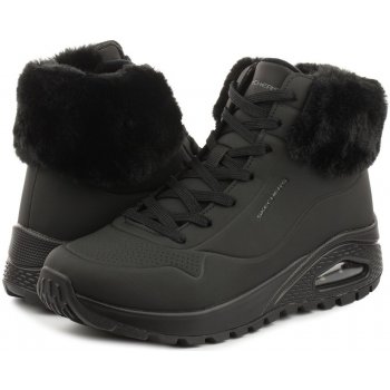 Skechers kotníková zimní obuv Uno Rugged Fall Air 167274 BBK černá Černá