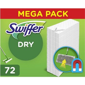 Swiffer Sweeper Dry čistící ubrousky 72 ks