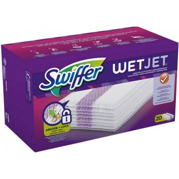 Swiffer Wetjet Hadřík na podlahy 20 ks