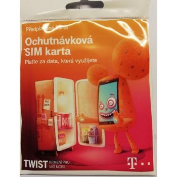 T-Mobile Předplacená Twist karta Ochutnávková SIM