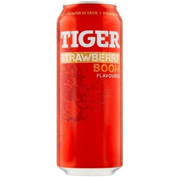 Tiger Strawberry Boom energetický nápoj 500 ml