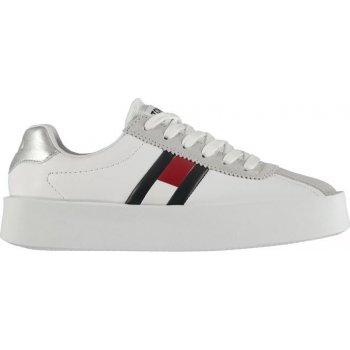 Tommy Hilfiger dámské boty Retro Sneak bílé