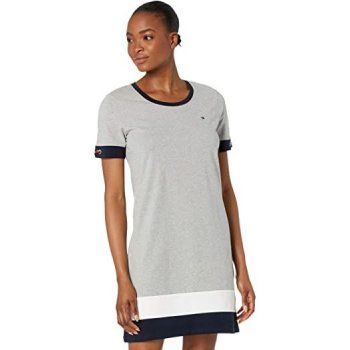 Tommy Hilfiger dámské šaty Color šedé