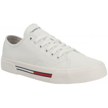 Tommy Jeans Tenisky Low Cut Wmns Canvas EN0EN02085 bílá